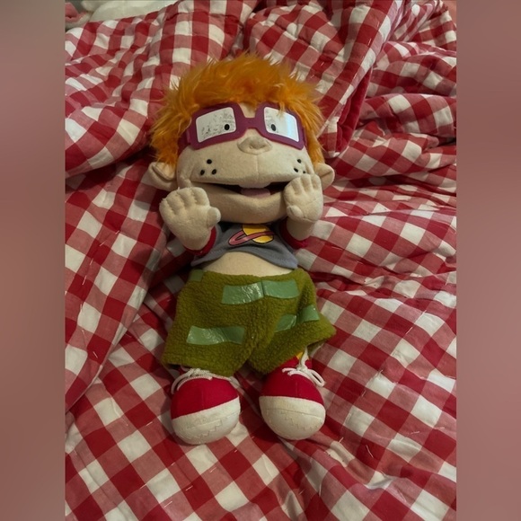 Gund Other - Vintage Rugrats Chuckie Plush By Gund 11 Inches Nickelodeon 2000